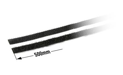 UK-Velcro Tape with Double Sided Tape 8x500mm HUDY