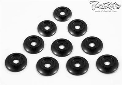 UK-Anodized Alum M3 Buttom Head Screw Washers (10 pcs) (choice of color) T-WORK'S