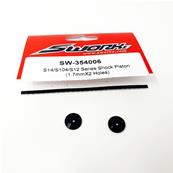 UK-Shock Piston 1.7mm x 2 Holes (2) SWORKZ