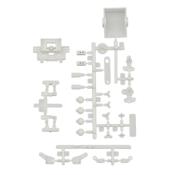 UK-Model 24 Rear Bulkhead, Caster Blocks, Steering Blocks And Accessories TEAM-ASSOCIATED