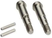 UK-Titanium Knurl Tip Front Axle : RC10B5 / B5M J-CONCEPTS