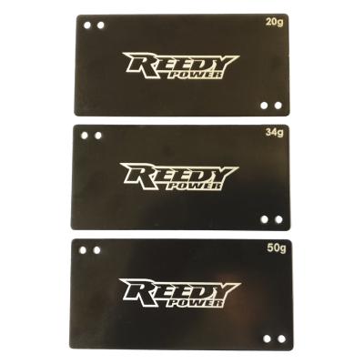 UK-SHORTY LIPO BATTERY WEIGHT SET (20g/34g/50g) REEDY