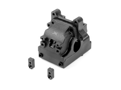 UK-Semi-split diff bulkhead block set front/rear for collar XB8 2025 X-RAY