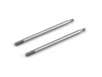 UK-Rear shock shaft 66.5mm (2) XB8/XB8E X-RAY