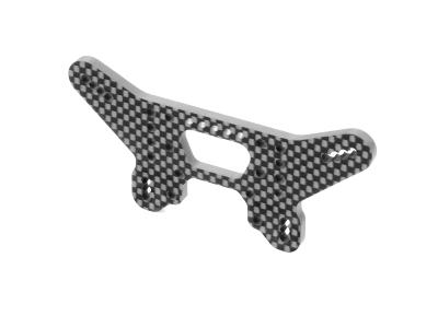 UK-Carbon shock tower for HS bulkhead - 5 dots - rear