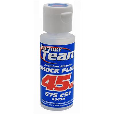 UK-FT Silicone Shock Fluid, 45wt (575 CST), 2oz. TEAM-ASSOCIATED