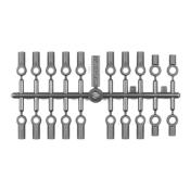 UK-RC10 4WD BALL CUPS (FOR 3.5MM TURNBUCKLES) TEAM ASSOCIATED