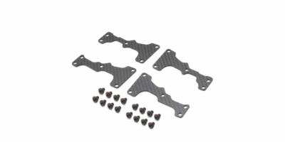 UK-Inferno MP11 Carbon Front Lower Sus Plate (4) KYOSHO