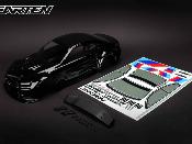 UK-Lexan 1/10e touring GT2 190mm bodywork only BLACK CARTEN