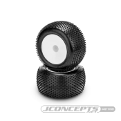 UK-Siren - pink compound, 2.2" stadium truck tire (pre-mounted on 3354W wheels) J-CONCEPTS