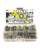 UK-Screw set stainless Steel Button Head M4 - 200 pcs. MOB