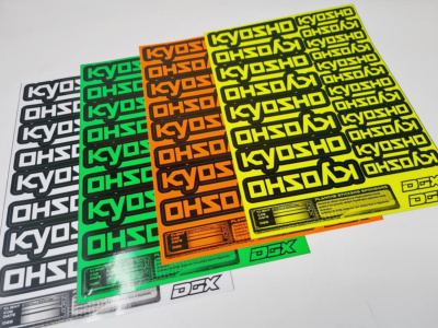 UK-Stickers KYOSHO - différents choice of colors WS-LINE