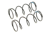 UK-FRONT SHOCK SPRING/X-HARD/BLACK SKY BLUE (pr) AGAMA