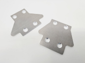 UK-Skid protector for MP10 et MP10e Avt et Arr (2) WS-LINE