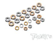 UK-Precision Ball Bearing Set ( For Kyosho MP11 ) 24pcs. T-WORK'S