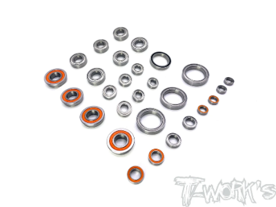 UK-Precision Ball Bearing Set ( For Team Associated RC8 T3.2E ) T-WORK'S