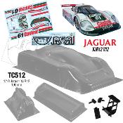 UK-1/10 Jaguar XJR12 (190mm) (Clear) TEAM-C