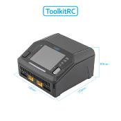 UK-Charger M6DAC V2 Lipo 1-6S 16A 2 canaux AC/DC TOOLKITRC