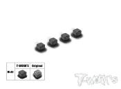 UK-CNC Machined Derlin Arm Mount Insert ( For Mugen MBX8R A & B Mount ) Type B 4pcs. T-WORKS