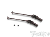 UK-Steel Rear Universal Joint Set 93.5mm ( For TEKNO NB/EB48 2.2 ) 2pcs. T-WORK'S