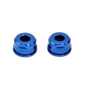 UK-HYPER SS/VS/CAGE/MT SHOCK CAP BOTTOM (2) BLUE HOBAO RACING