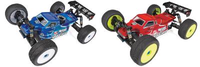 Pièces détachées et options 1/8e TT Associated RC8T4 Electro et Nitro