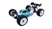 UK-Beretta Truck Body (clear) for HB D8T Evo nitro and electric truggies LEADFINGER RACING
