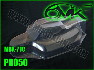 UK-Body lexan "JC" for Mugen MBX7 (unpainted) 6-MIK