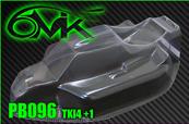 UK-Body lexan for Kyosho TKI4 "+1" (unpainted) 6-MIK