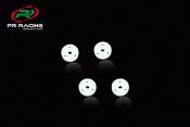 UK-Machined Shock Pistons - 1.5mm x 3 Hole (4pcs) PR RACING