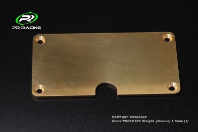 UK-ESC Weight  (Bronze) 1.5mm 20.5g (1) PRB10R PR RACING