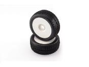 UK-Pair of buggy tires Roma Preglued Soft HOTRACE TYRES