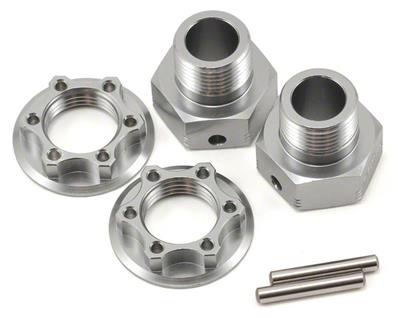 UK-Wheelhexagon light +1mm /nut/pin (2) SERPENT RACING