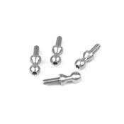 UK-Ball Stud (5.5mm, long neck, 8mm thread, 4pcs) TEKNO-RC