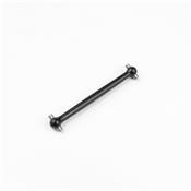 UK-Tapered Driveshaft (center, rear, 7075, black ano, EB410) TEKNO-RC