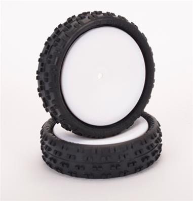 UK-Cut Stagger Low Pro-Yel-Pre-Glued Hex (pr) SCHUMACHER RACING