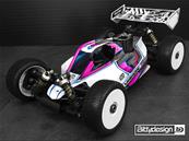 UK-VISION body for Mugen MBX8 / MBX8R Pre-cut BITTYDESIGN