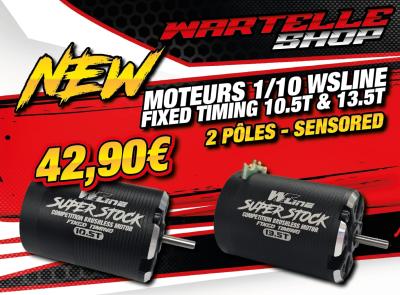 UK-Motor Brushless sensored 1/10 Stock 10.5T WS LINE