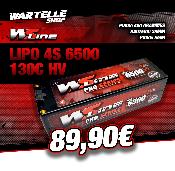 UK-ACCUS 6500MHA 130C HV 15.2V ( PRISES 5MM) WS-LINE
