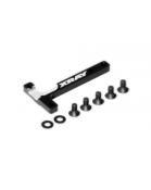 UK-X4 Alu Chassis T-Brace - Swiss 7075 T6 X-RAY