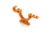 UK-T4'19 Alu Lower Adjustment Bulkhead Front L/Rear R - Orange X-RAY