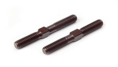 UK-Rear Turnbuckle L/R 25mm - Spring Steel (2) X-RAY