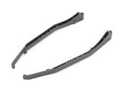 UK-Composite elevated side braces L+R long graphite XB2 2025 X-RAY