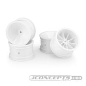 UK-Mono - RC10, RC10B2, RC10B3 2.2" Rear Wheel white J-CONCEPTS