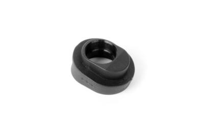 UK-Angled Hub for Bevel Drive Gear - Front HS Bulkhead - 3 Dots X-RAY