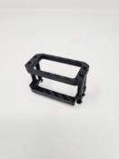 UK-Carbon steering servo mount BLACK for EB48 2.0 / ET48 2.0 LR PROD