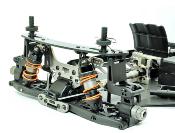 UK-Carbon fiber centering bracket for EXTREME VTE2 (2) HOBAO RACING