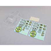 UK-Body Set with Decals, Clear: 8X, 8XE 2.0