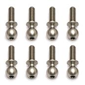UK-Heavy-duty Ballstuds, 8 mm, long neck TEAM-ASSOCIATED