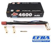 UK-Accu Lipo HV MC4 4600mAh 120C 7.6V Long Runtime LCG Graphene Shorty Pack IP